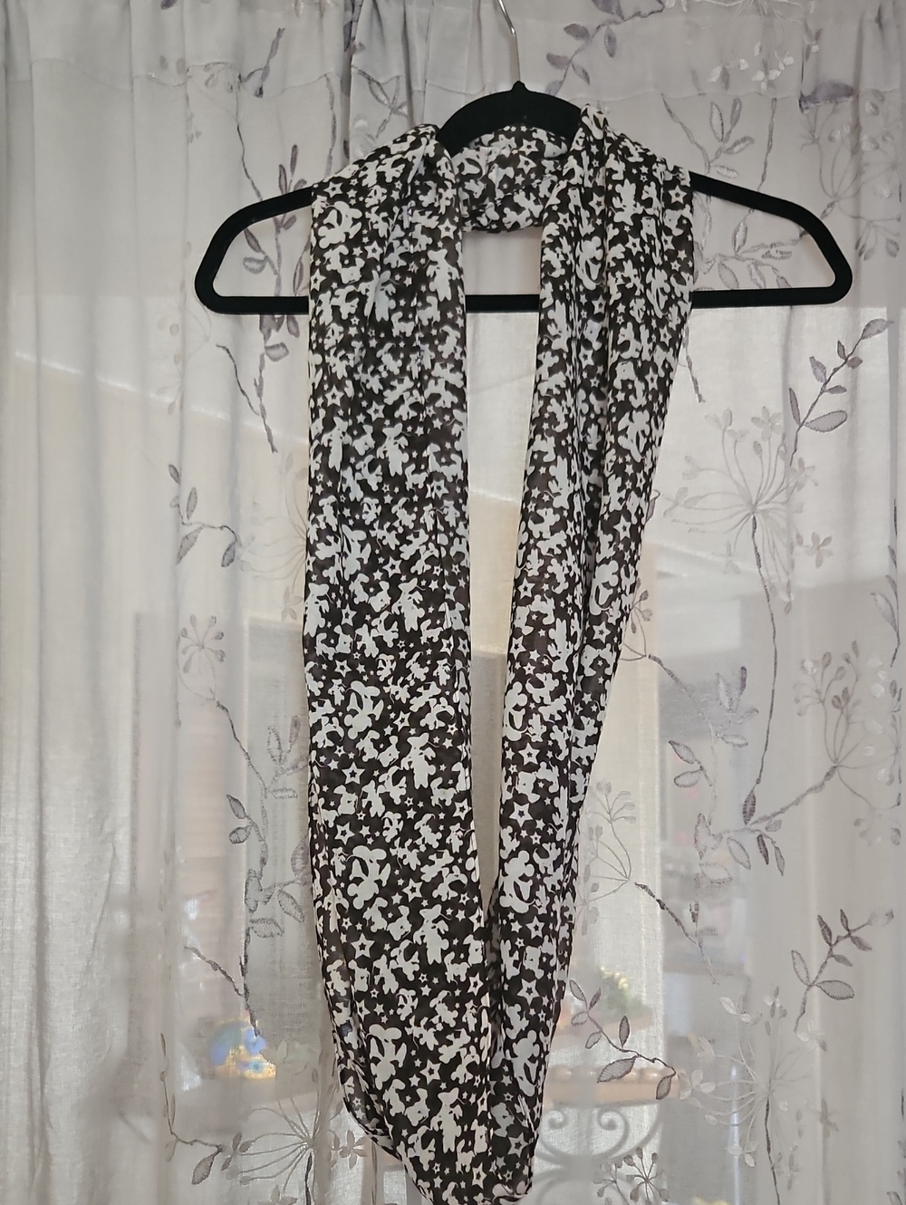 Mickey Mouse and Minnie Mouse Infinity Scarf By Hallmark